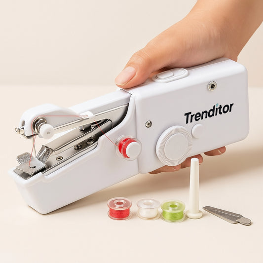 Trenditor™ – Portable Mini Handy Sewing Machine || Effortless Stitching Anytime, Anywhere!