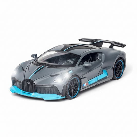 Trenditor™ Bugatti Divo 1:32 Scale Die-Cast Toy Car with Light & Sound Features