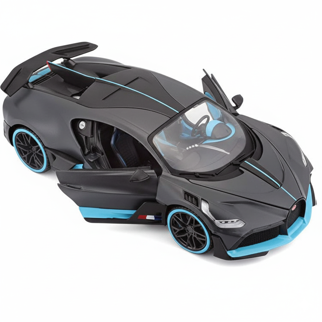 Trenditor™ Bugatti Divo 1:32 Scale Die-Cast Toy Car with Light & Sound Features