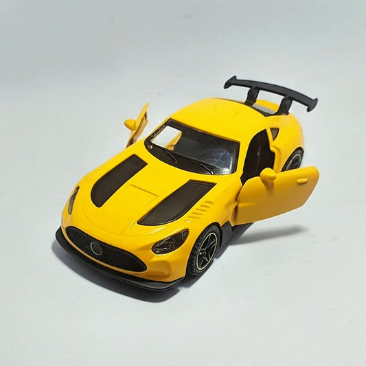 Trenditor™ Mercedes-AMG GT 1:43 Die-Cast Pull Back Car – Metal Body, Open Doors, No light&sound