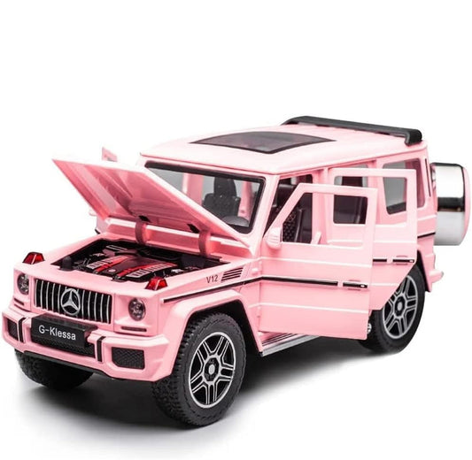 Trenditor™ Mercedes Benz G63 AMG 1:24 Scale Die-Cast Model - Pink