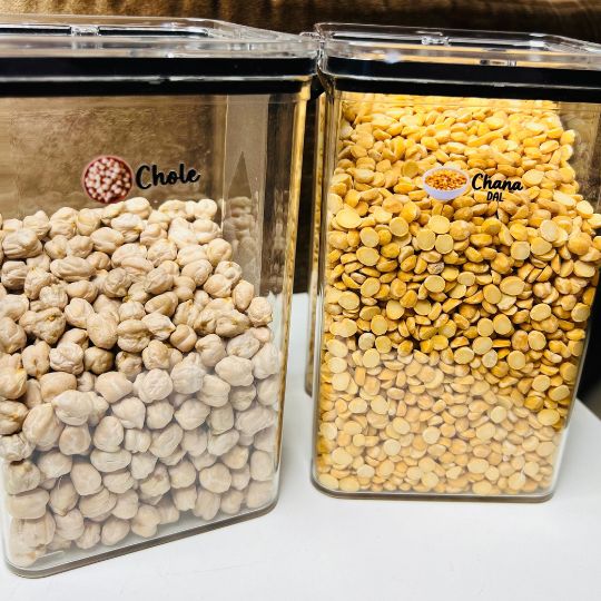 Waterproof Kitchen Spice Jar Label Stickers (Pack of 1 - 60 Stickers)